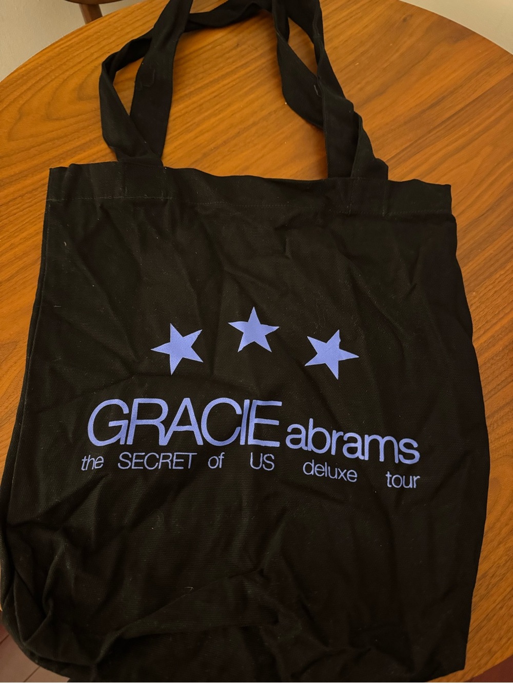 Gracie Abrams The Secret of Us Deluxe Tour VIP Package Tote Bag